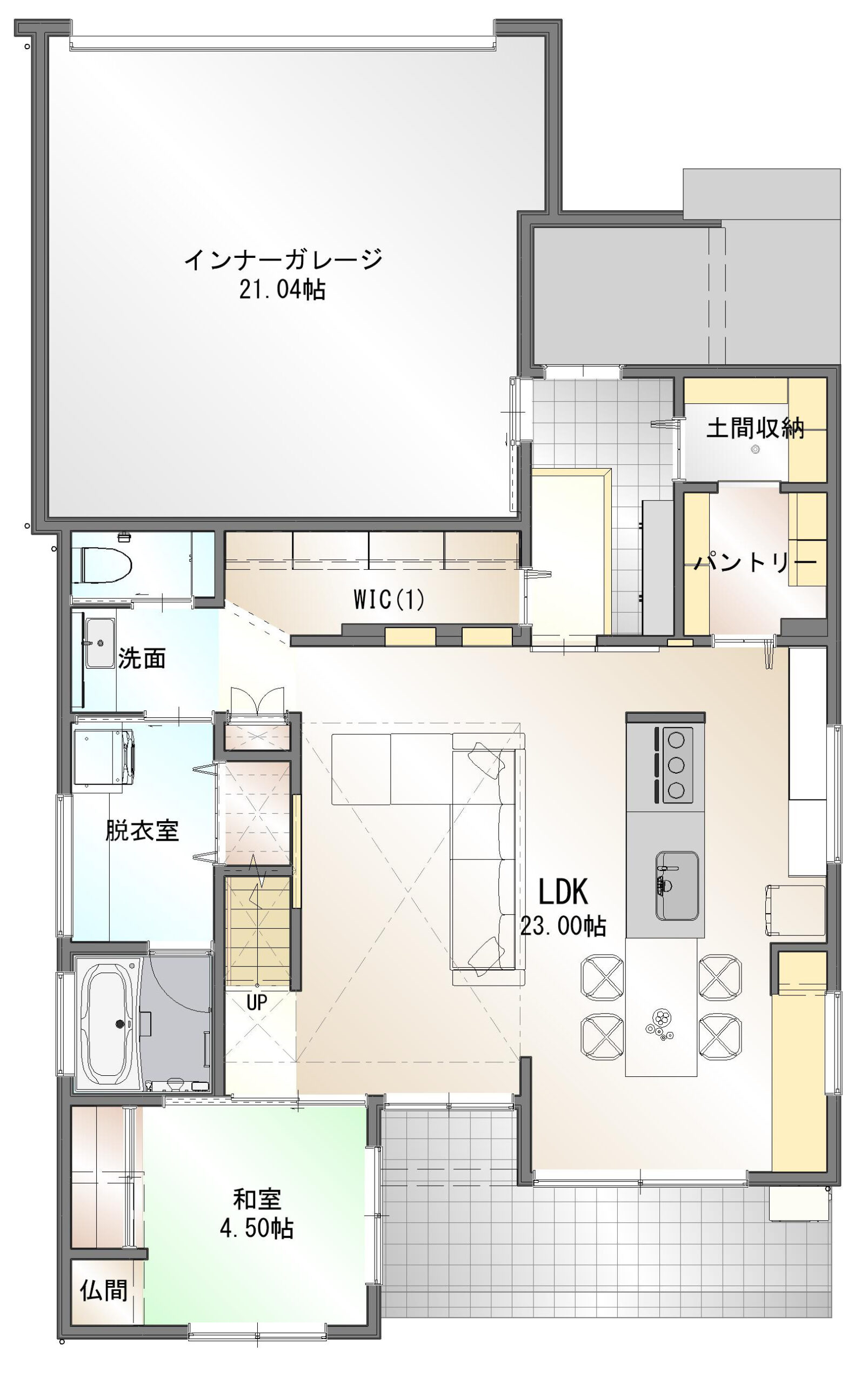 モデルハウスフロアマップ