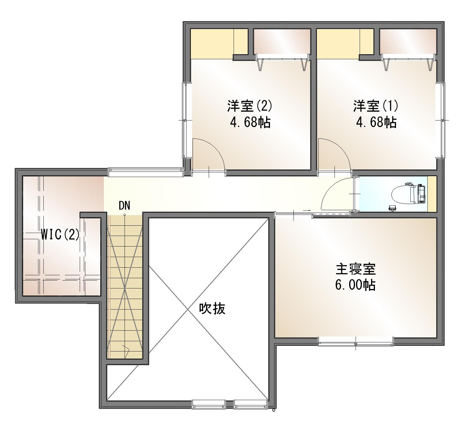 モデルハウスフロアマップ