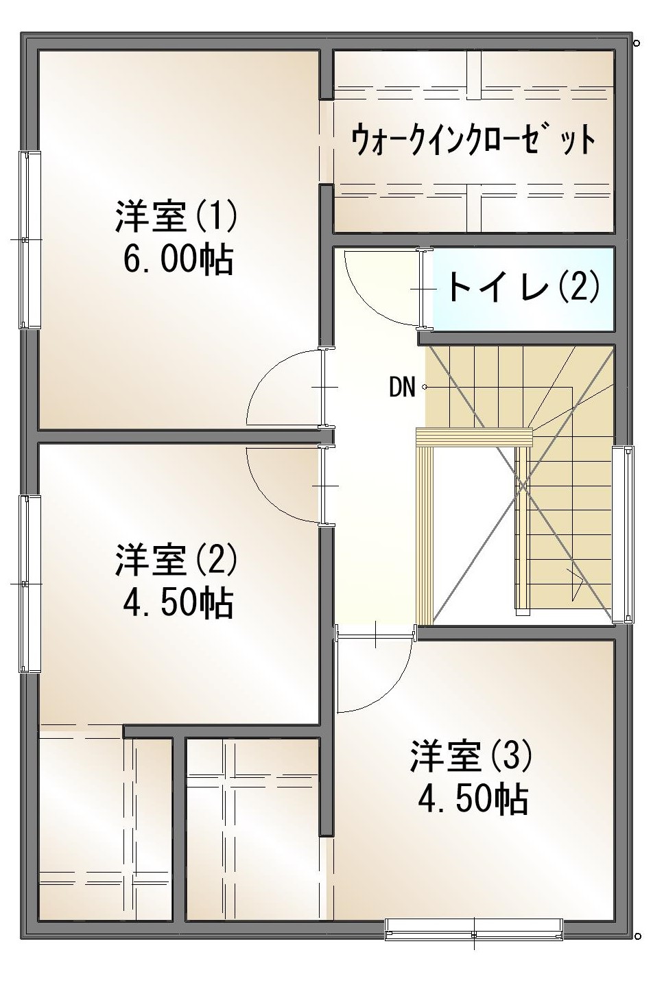 モデルハウスフロアマップ